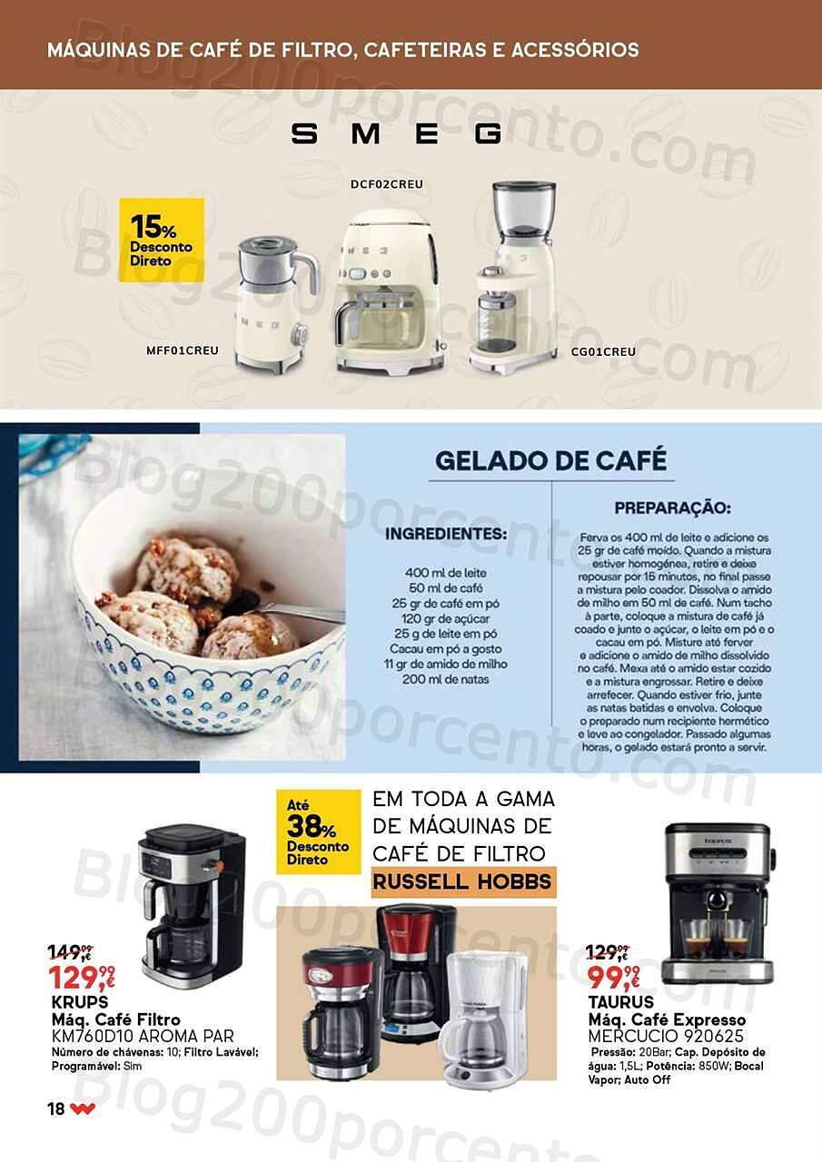 Antevisão Folheto WORTEN Especial Café Promoções até 5 outubro