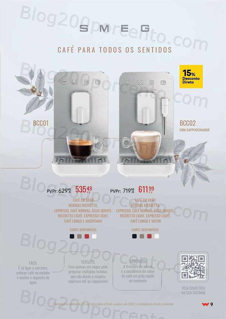 Antevisão Folheto WORTEN Especial Café Promoções até 5 outubro