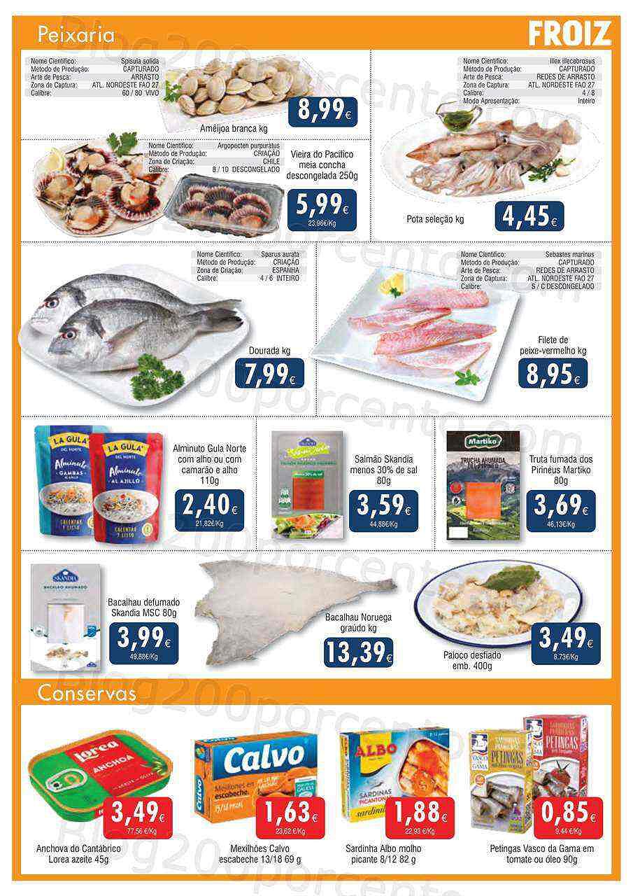 Antevisão Folheto FROIZ Promoções de 6 a 19 outubro