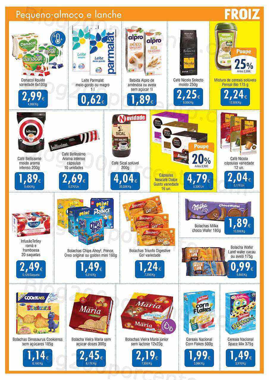 Antevisão Folheto FROIZ Promoções de 6 a 19 outubro