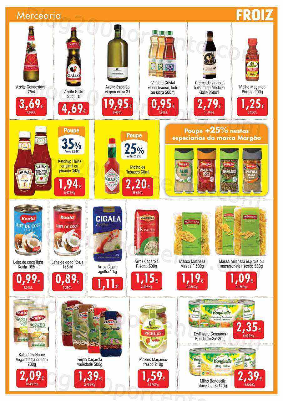 Antevisão Folheto FROIZ Promoções de 6 a 19 outubro