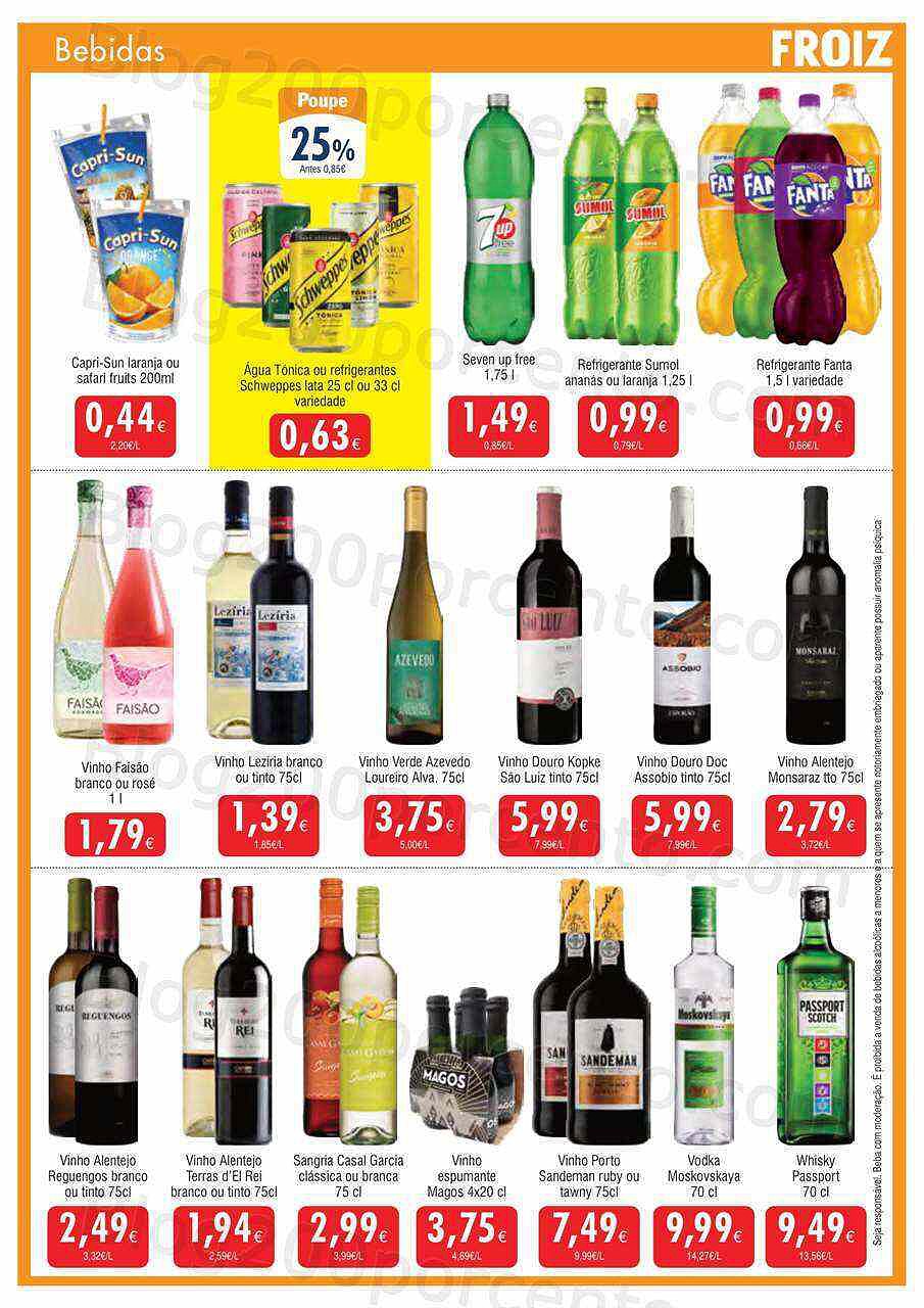 Antevisão Folheto FROIZ Promoções de 6 a 19 outubro
