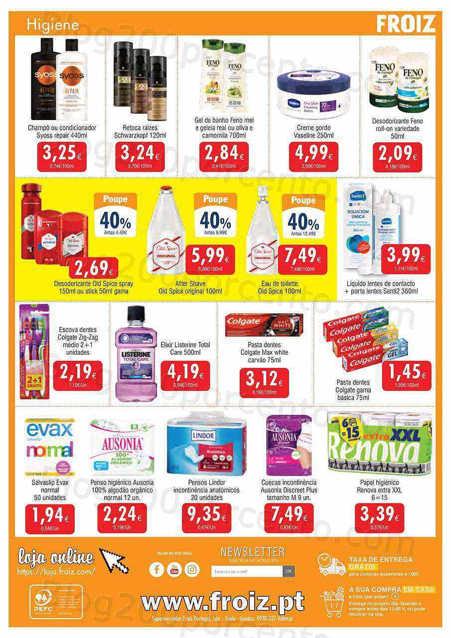 Antevisão Folheto FROIZ Promoções de 6 a 19 outubro