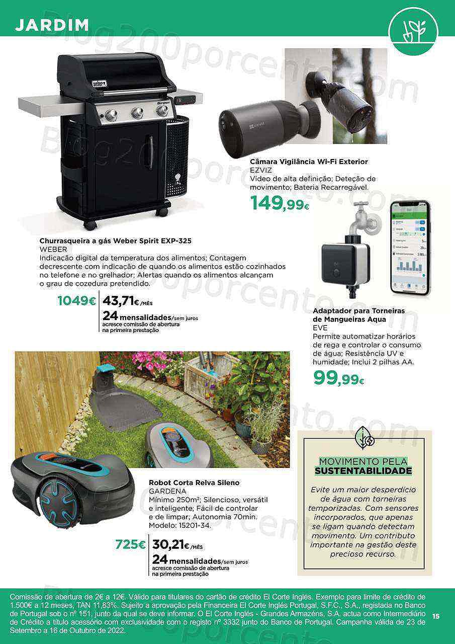 Antevisão Folheto EL CORTE INGLÉS Tecnologia Promoções de 23 setembro a 16 outubro