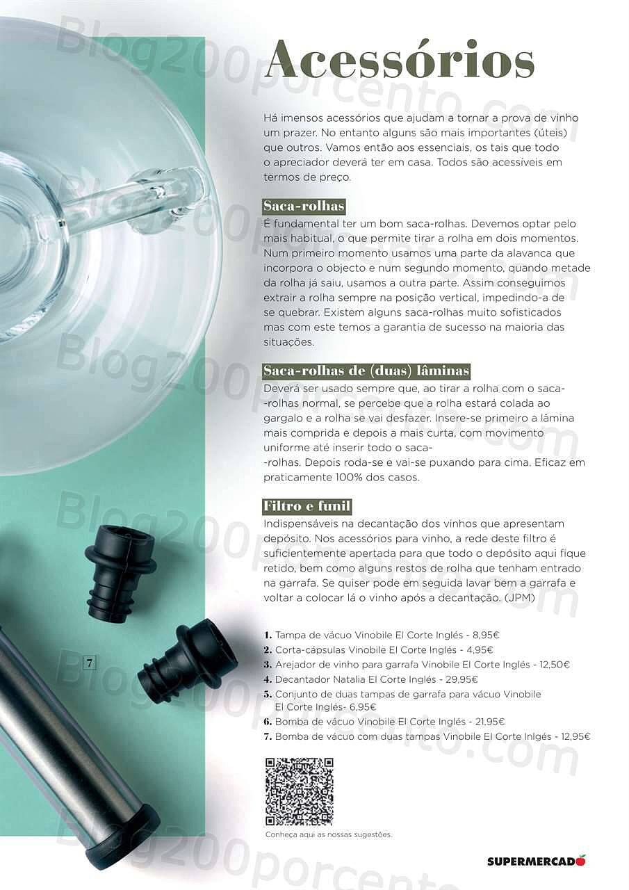 Antevisão Folheto EL CORTE INGLÉS Vinhos Promoções de 23 setembro a 20 outubro