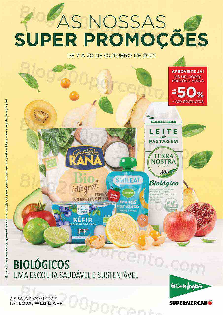 Antevisão Folheto EL CORTE INGLÉS Promoções de 7 a 20 outubro