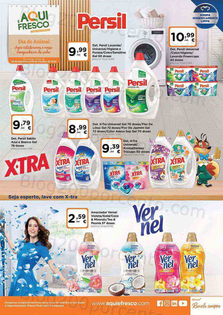 Antevisão Folheto AQUI É FRESCO Promoções de 28 setembro a 9 outubro