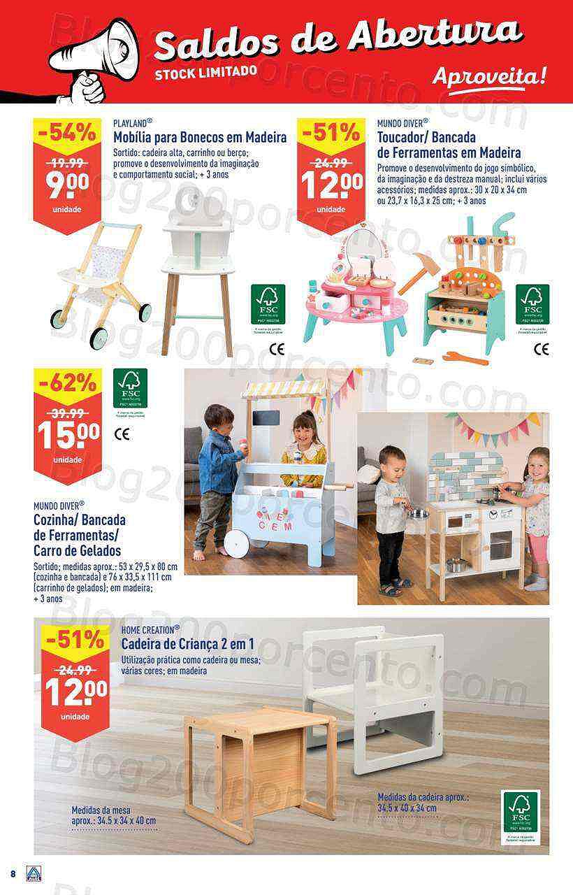Antevisão Folheto ALDI Aberturas Manique Promoções de 12 outubro a 8 novembro
