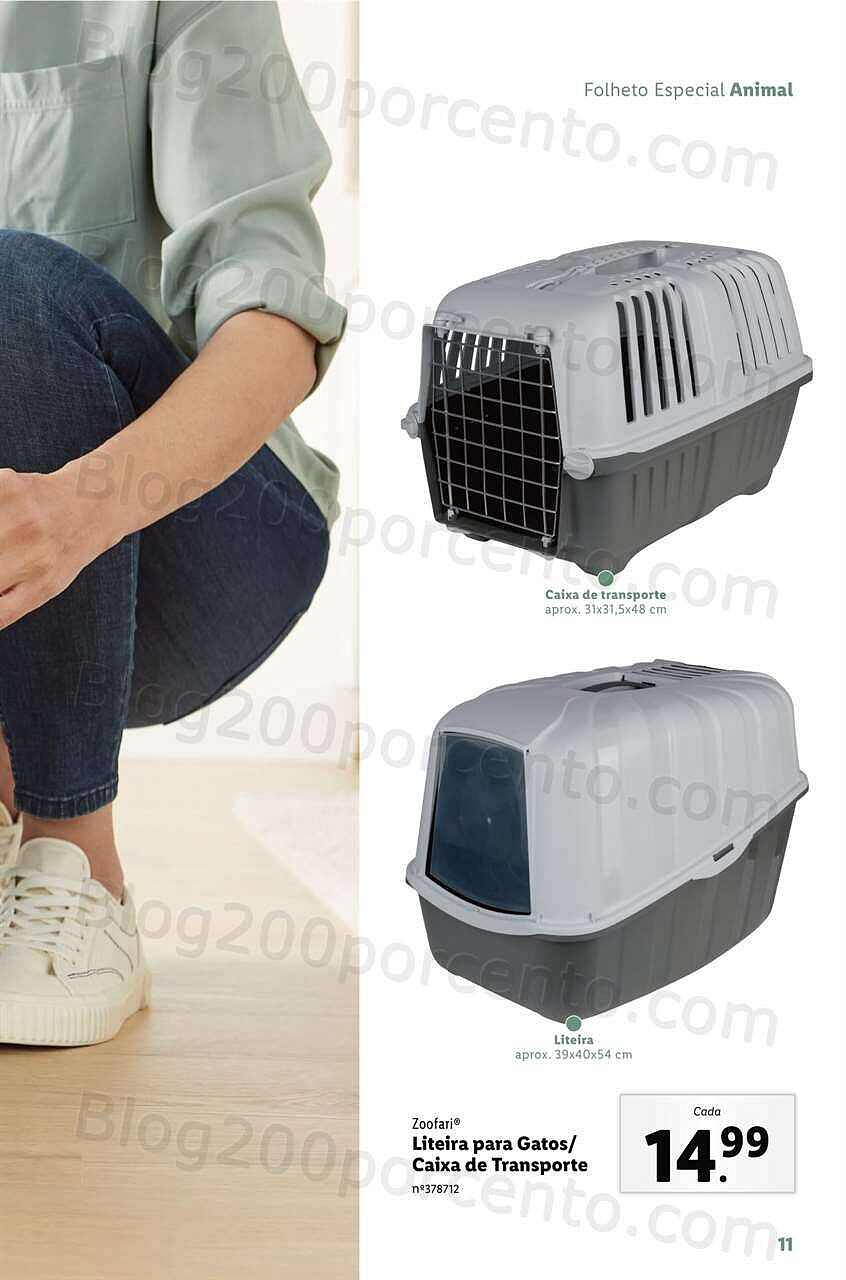 Antevisão Folheto LIDL Especial Animais Promoções a partir de 3 outubro