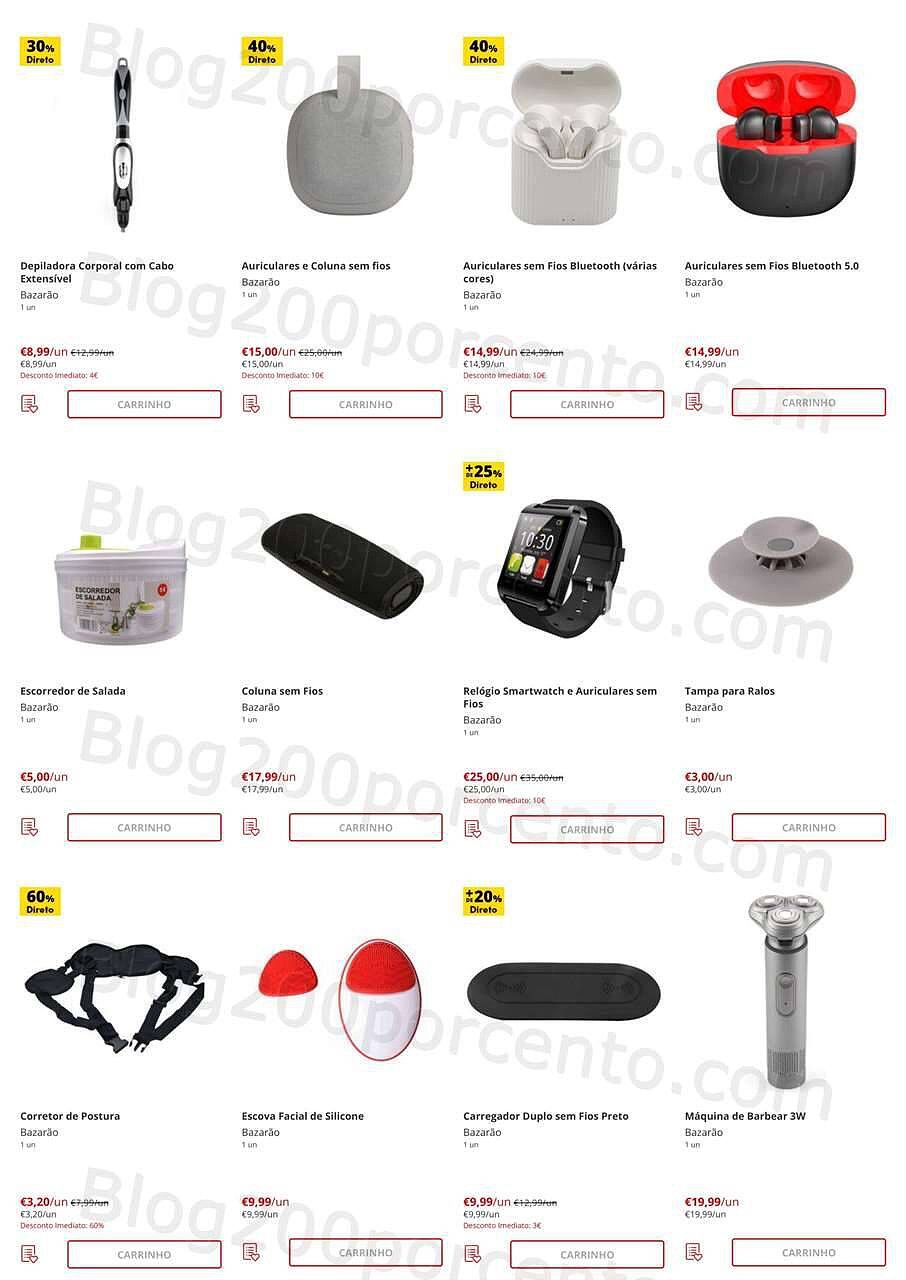 Antevisão Folheto CONTINENTE Bazarão Promoções de 4 a 10 outubro