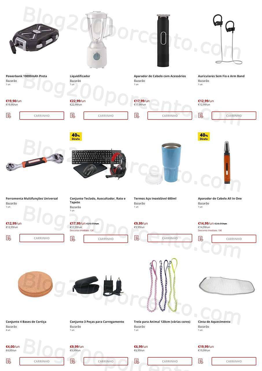 Antevisão Folheto CONTINENTE Bazarão Promoções de 4 a 10 outubro