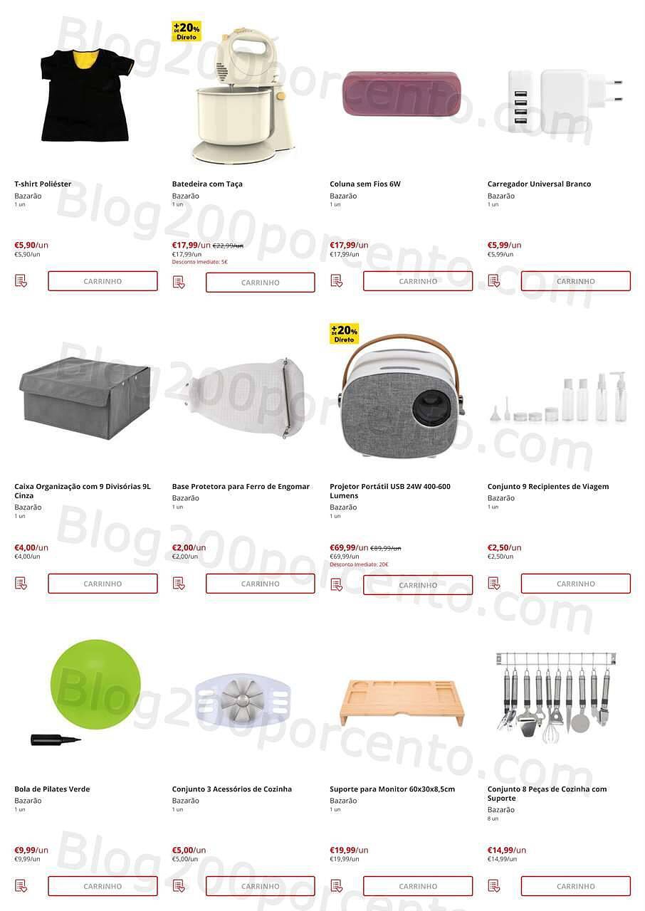 Antevisão Folheto CONTINENTE Bazarão Promoções de 4 a 10 outubro