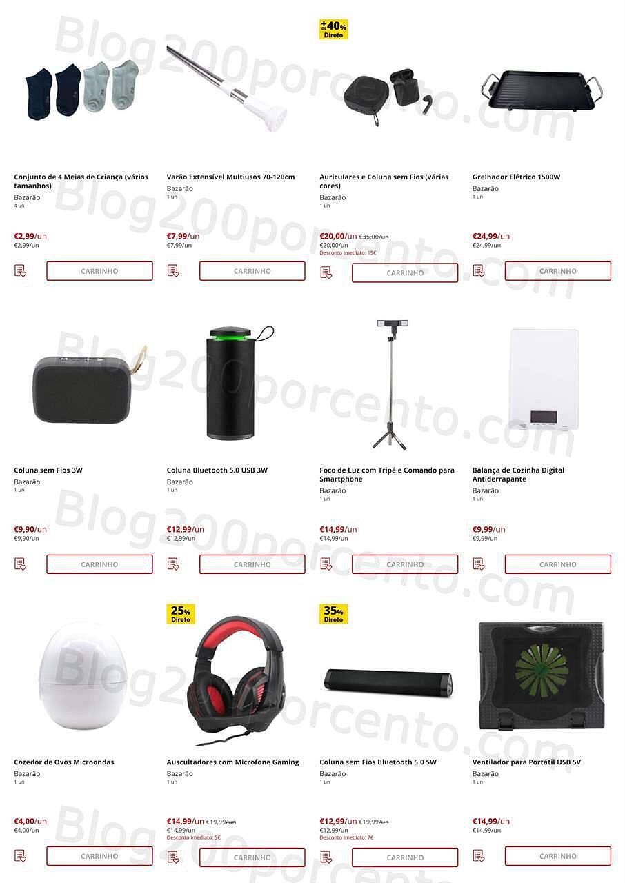 Antevisão Folheto CONTINENTE Bazarão Promoções de 4 a 10 outubro