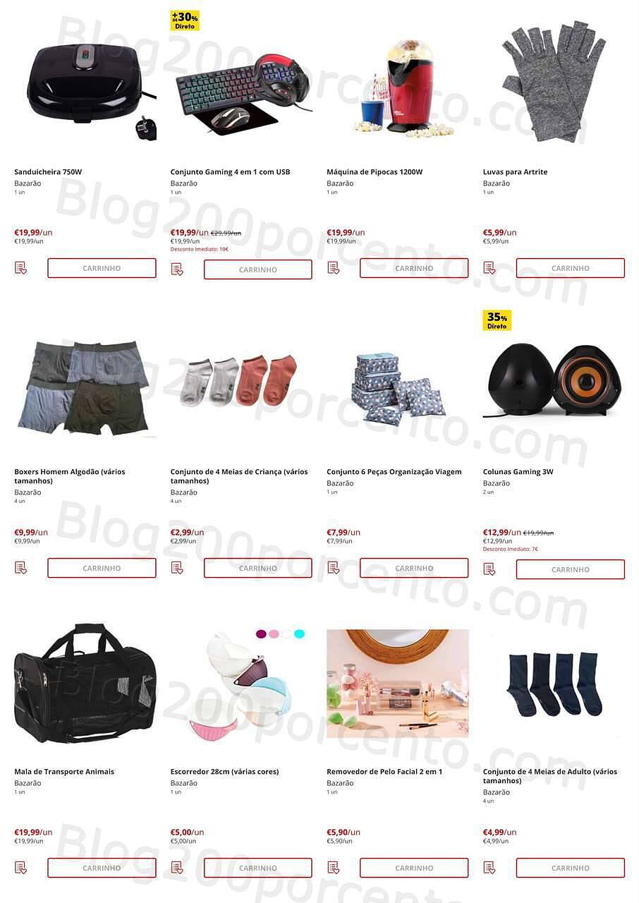 Antevisão Folheto CONTINENTE Bazarão Promoções de 4 a 10 outubro