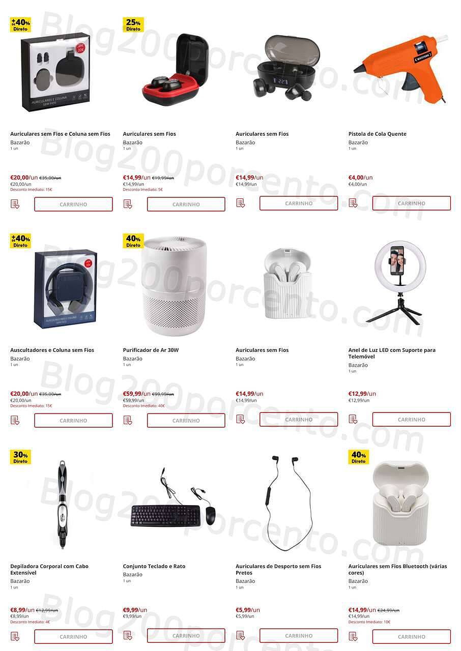 Antevisão Folheto CONTINENTE Bazarão Promoções de 11 a 17 outubro