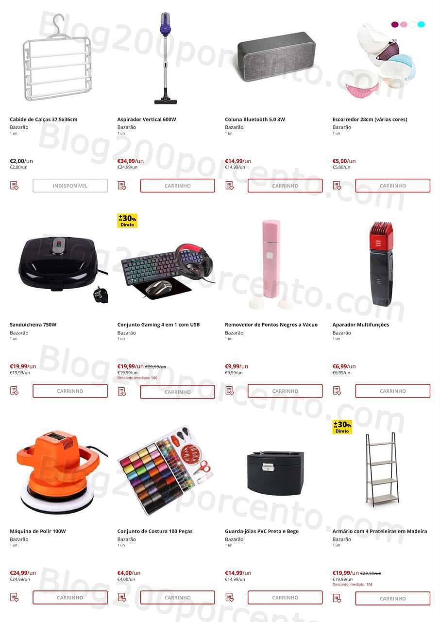 Antevisão Folheto CONTINENTE Bazarão Promoções de 11 a 17 outubro