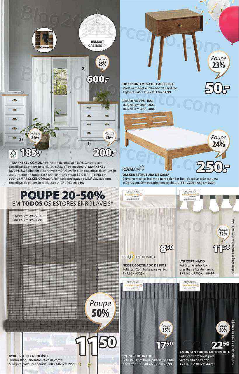 Antevisão Folheto JYSK Promoções de 29 setembro a 12 outubro