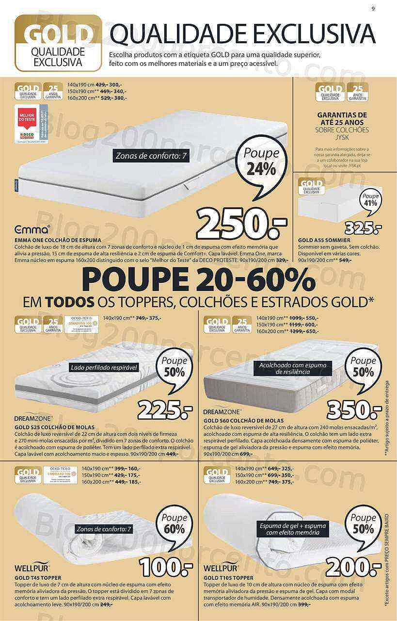 Antevisão Folheto JYSK Promoções de 29 setembro a 12 outubro