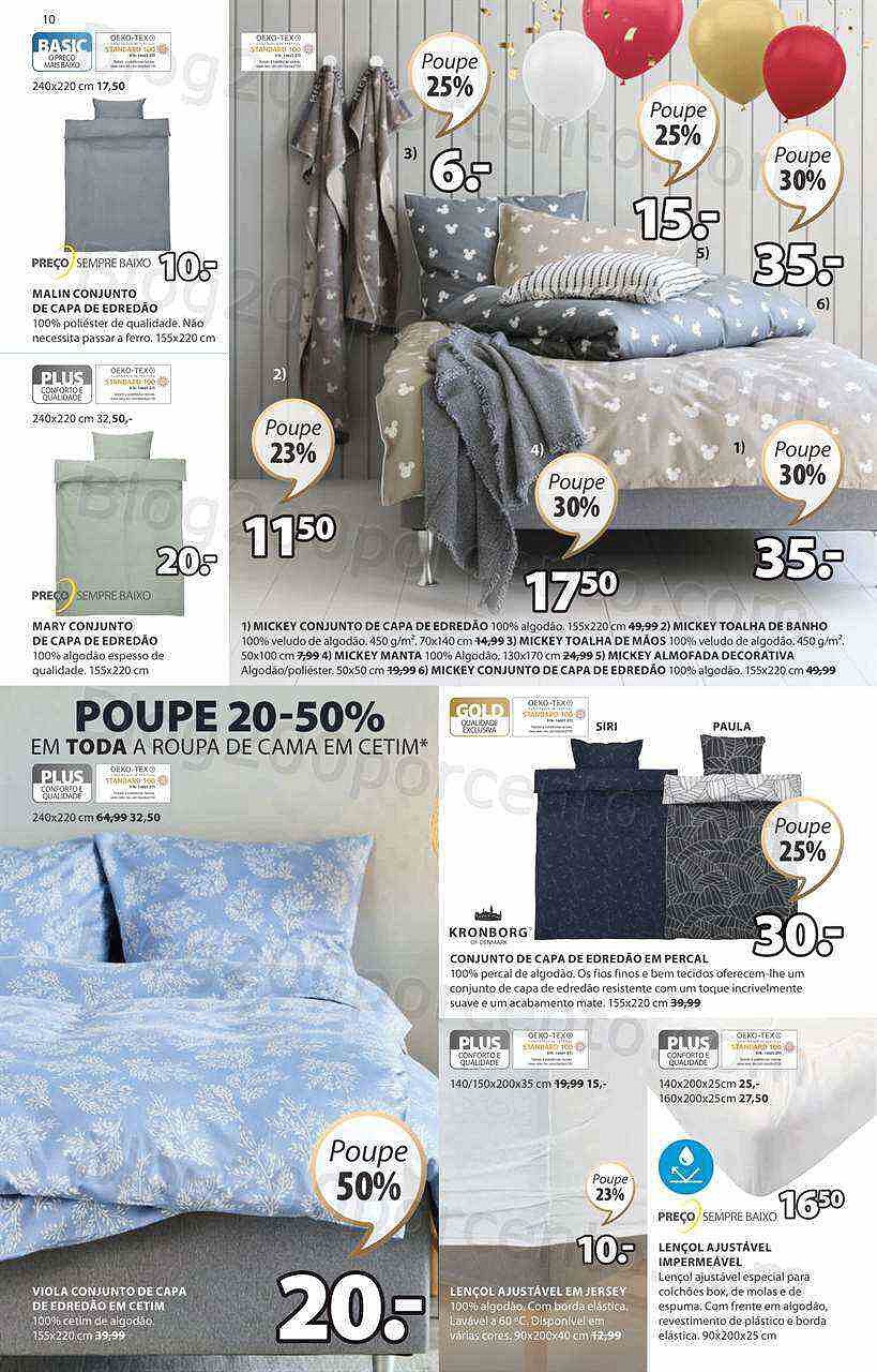 Antevisão Folheto JYSK Promoções de 29 setembro a 12 outubro