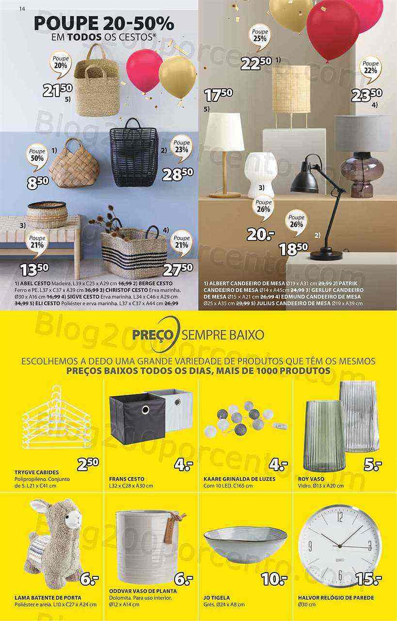 Antevisão Folheto JYSK Promoções de 29 setembro a 12 outubro