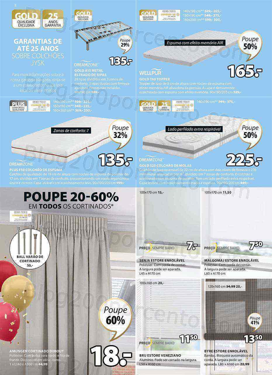 Antevisão Folheto JYSK Promoções de 13 a 26 outubro