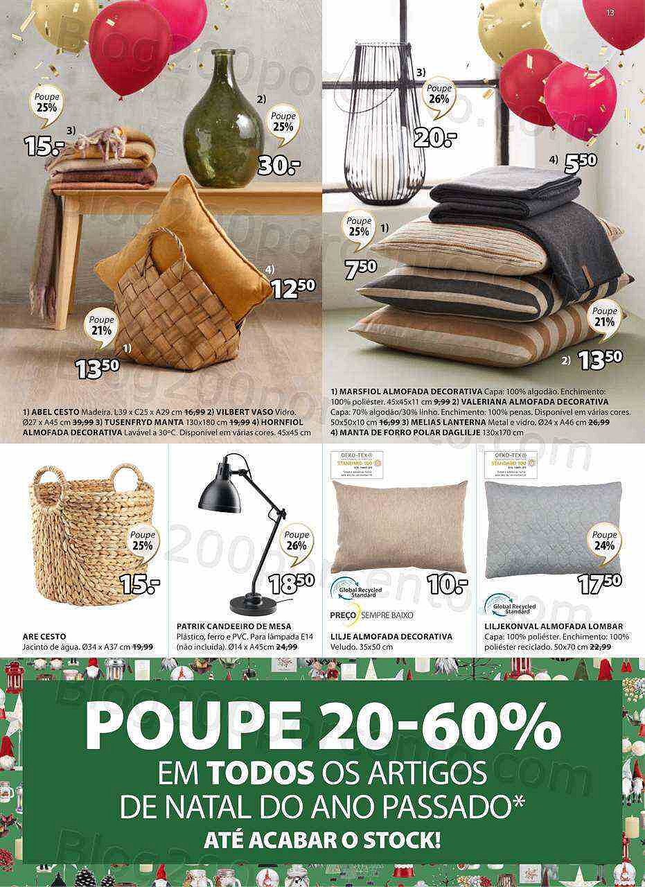 Antevisão Folheto JYSK Promoções de 13 a 26 outubro