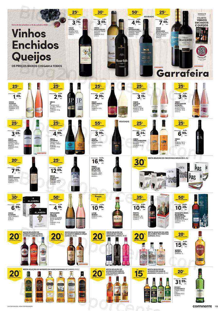 Antevisão Folheto CONTINENTE Modelo - Hiper Promoções de 11 a 17 outubro