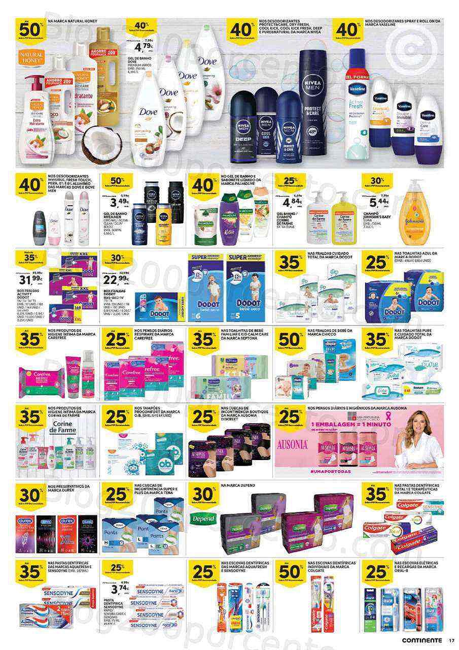 Antevisão Folheto CONTINENTE Modelo - Hiper Promoções de 11 a 17 outubro
