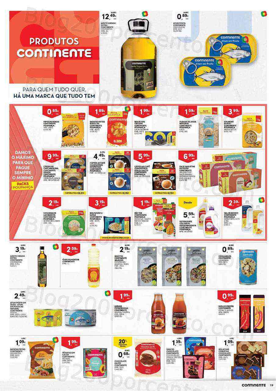 Antevisão Folheto CONTINENTE Modelo - Hiper Promoções de 11 a 17 outubro