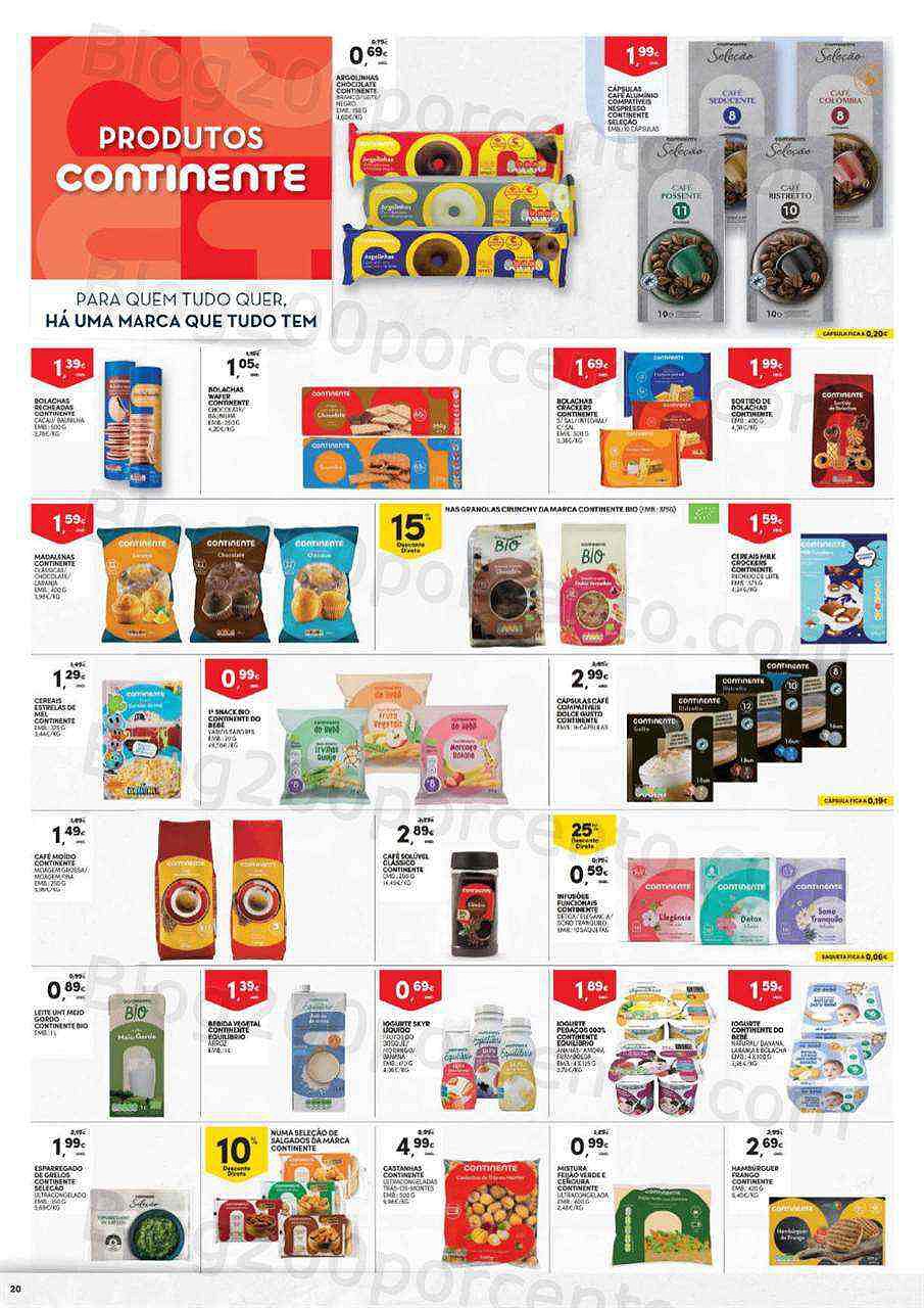Antevisão Folheto CONTINENTE Modelo - Hiper Promoções de 11 a 17 outubro