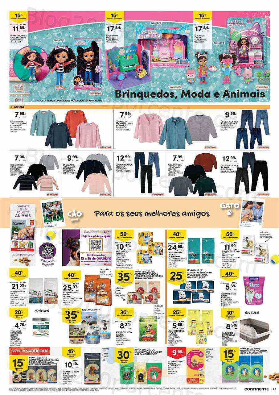 Antevisão Folheto CONTINENTE Bazar Promoções de 11 a 17 outubro