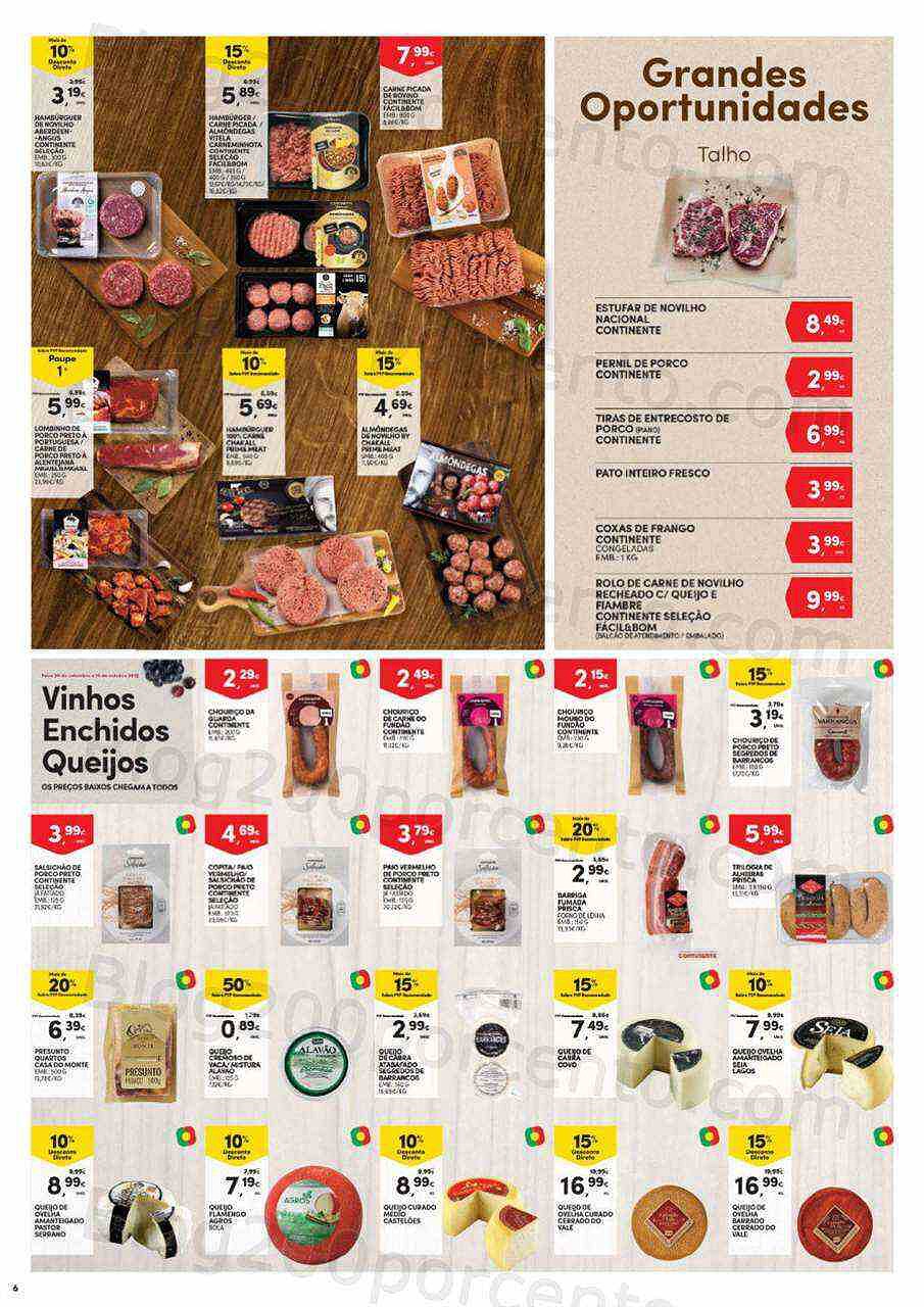 Antevisão Folheto CONTINENTE Modelo - Hiper Promoções de 11 a 17 outubro