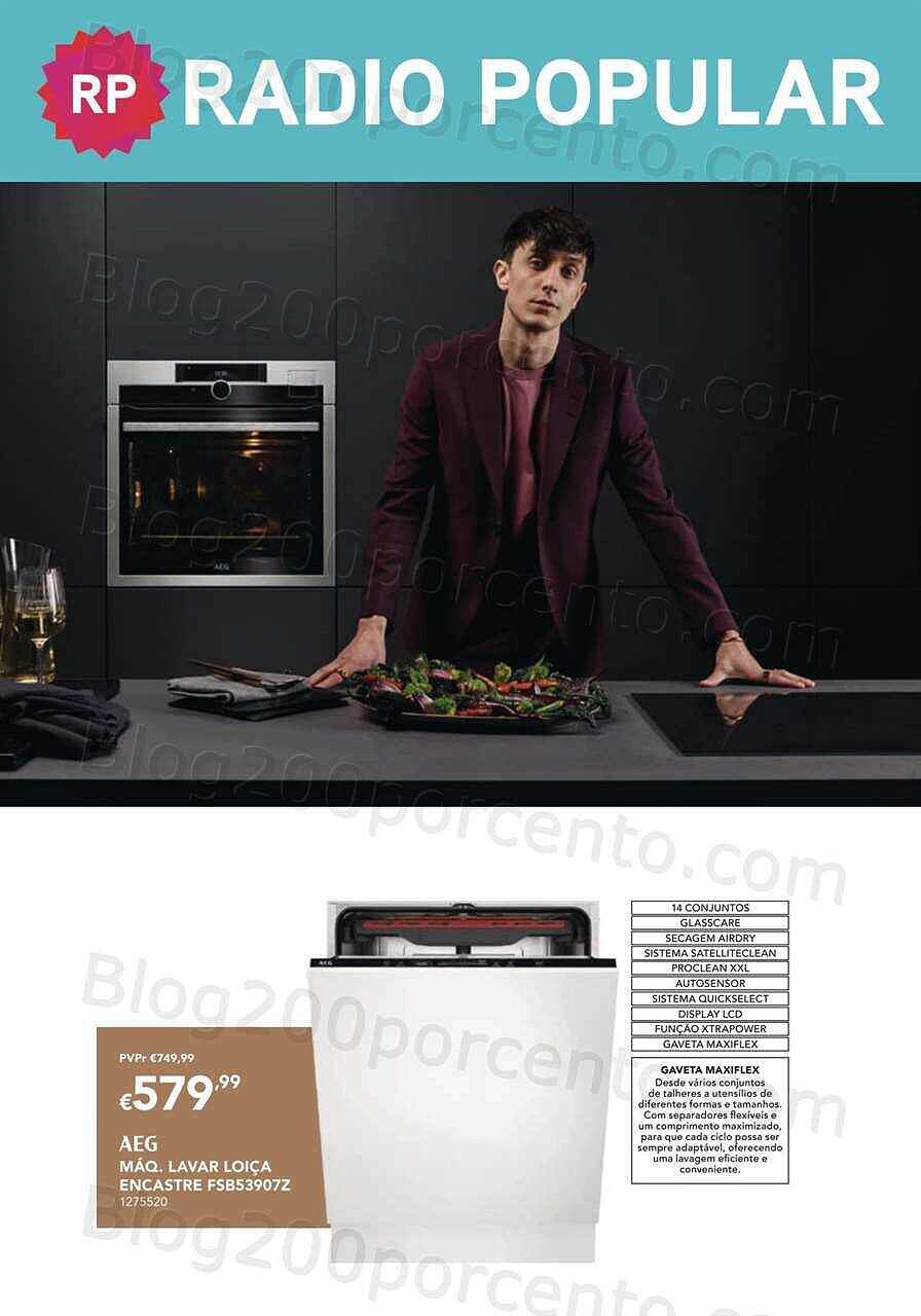 Antevisão Folheto RADIO POPULAR Especial Encastre Promoções de 4 a 21 outubro