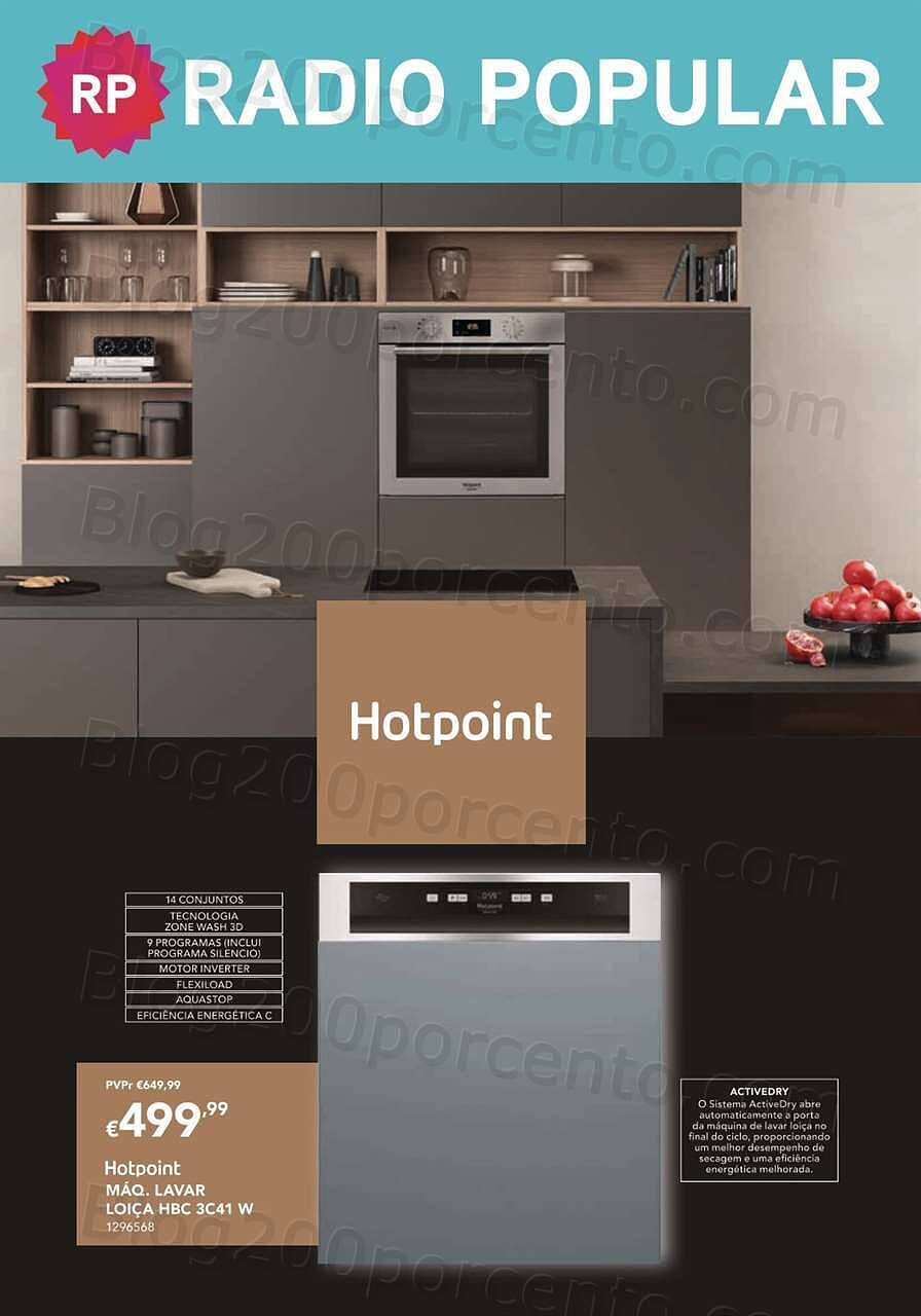 Antevisão Folheto RADIO POPULAR Especial Encastre Promoções de 4 a 21 outubro