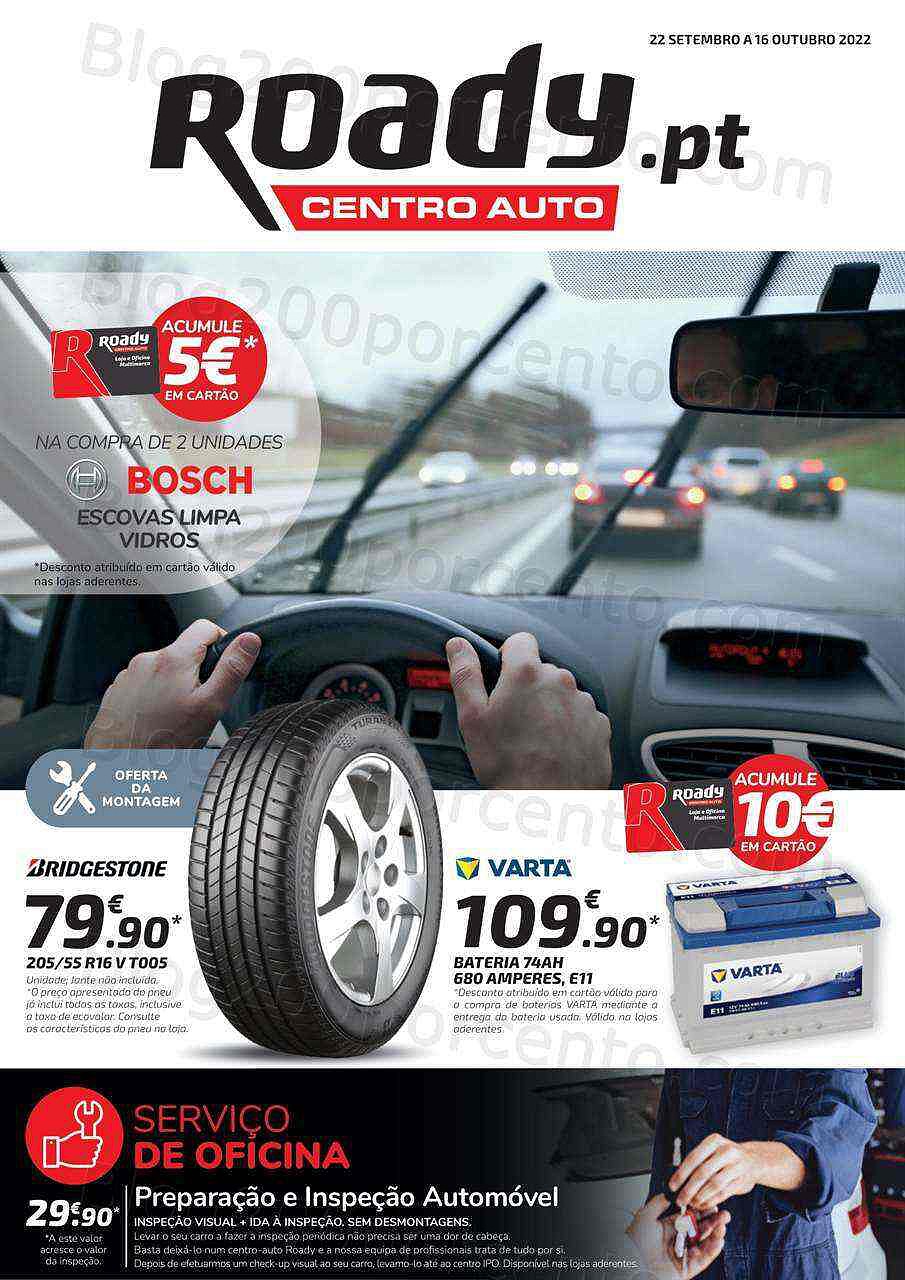 Antevisão Folheto ROADY Promoções de 22 setembro a 16 outubro