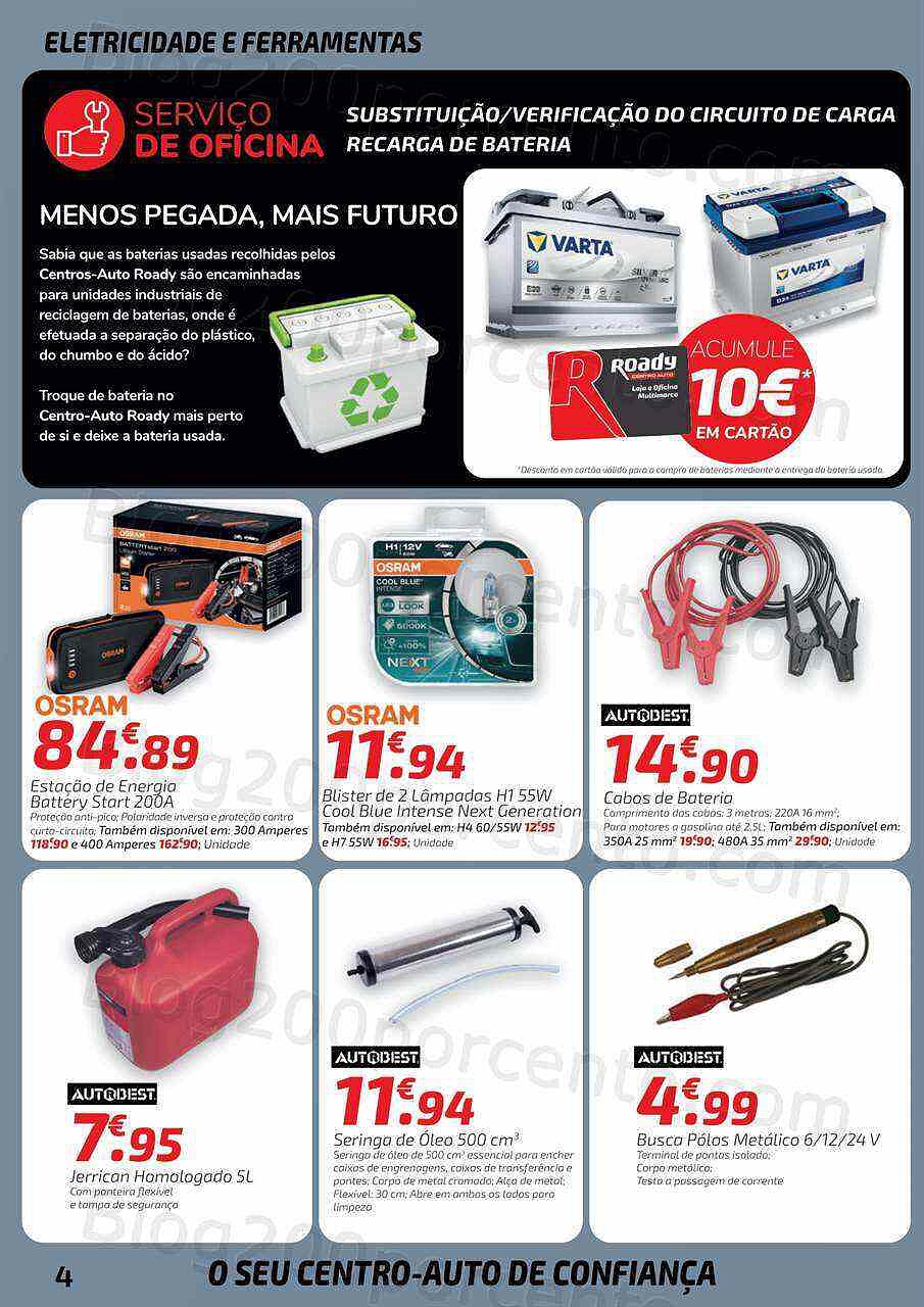 Antevisão Folheto ROADY Promoções de 22 setembro a 16 outubro