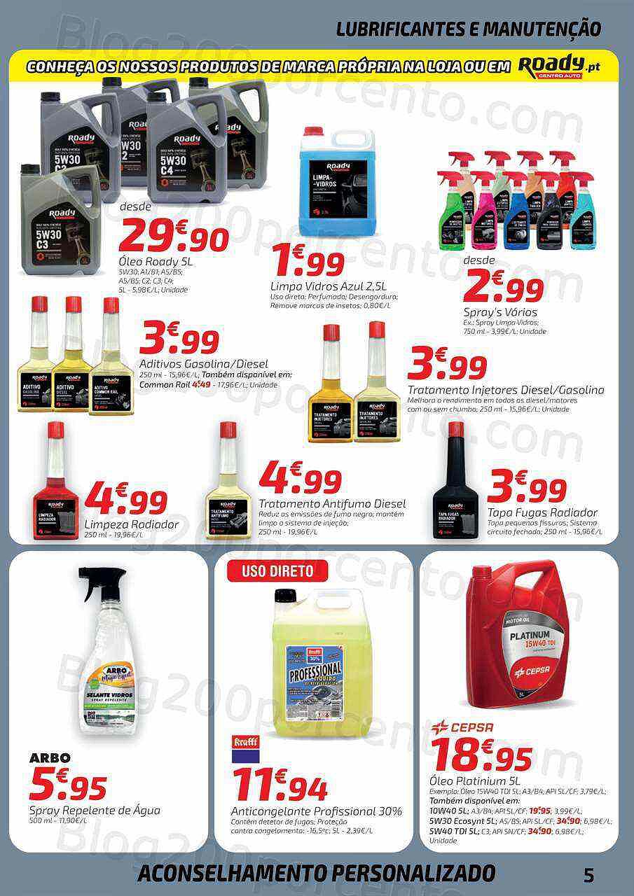 Antevisão Folheto ROADY Promoções de 22 setembro a 16 outubro