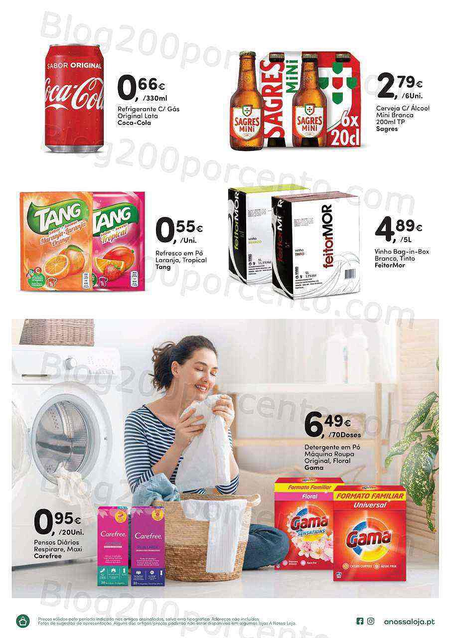 Antevisão Folheto A NOSSA LOJA Promoções até 30 setembro