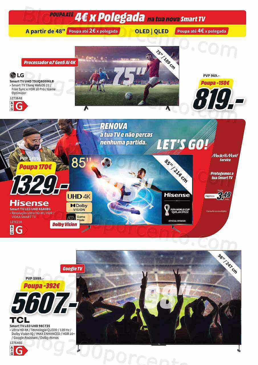 Antevisão Folheto MEDIA MARKT Promoções de 13 a 23 outubro