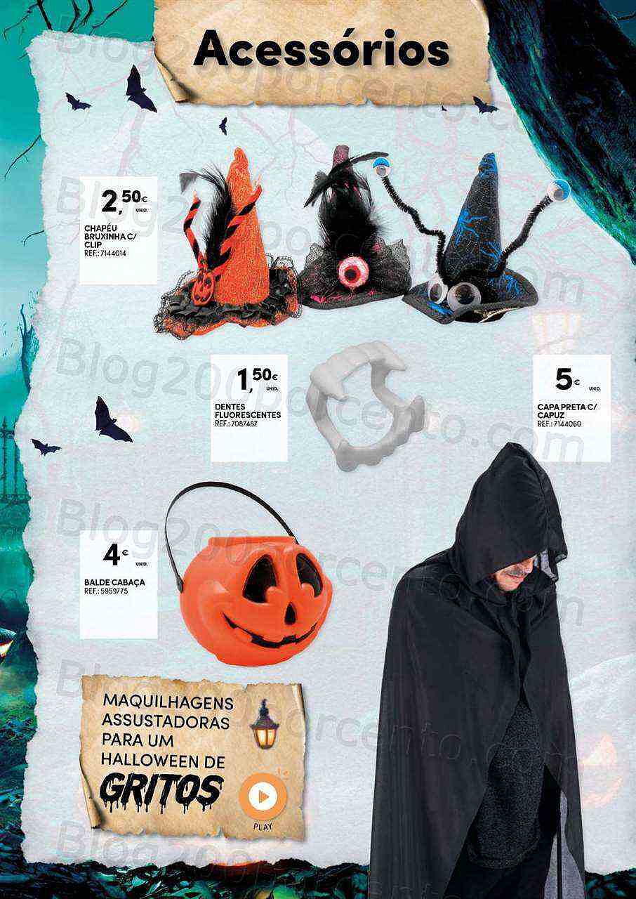 Antevisão Folheto CONTINENTE Halloween Promoções de 11 a 31 outubro