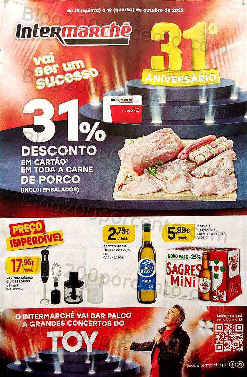 Antevisão Folheto INTERMARCHÉ Super Promoções de 13 a 19 outubro