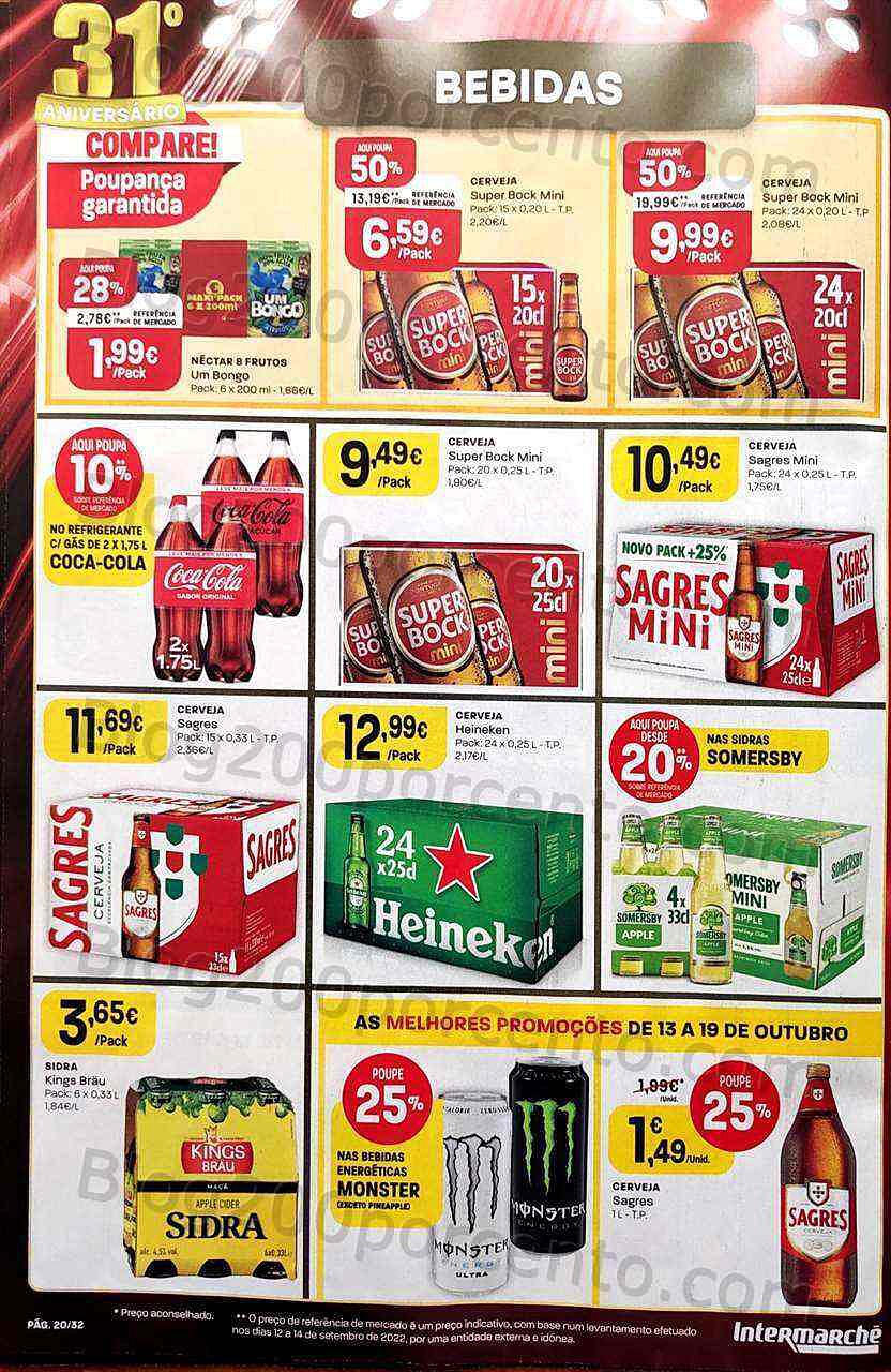 Antevisão Folheto INTERMARCHÉ Super Promoções de 13 a 19 outubro