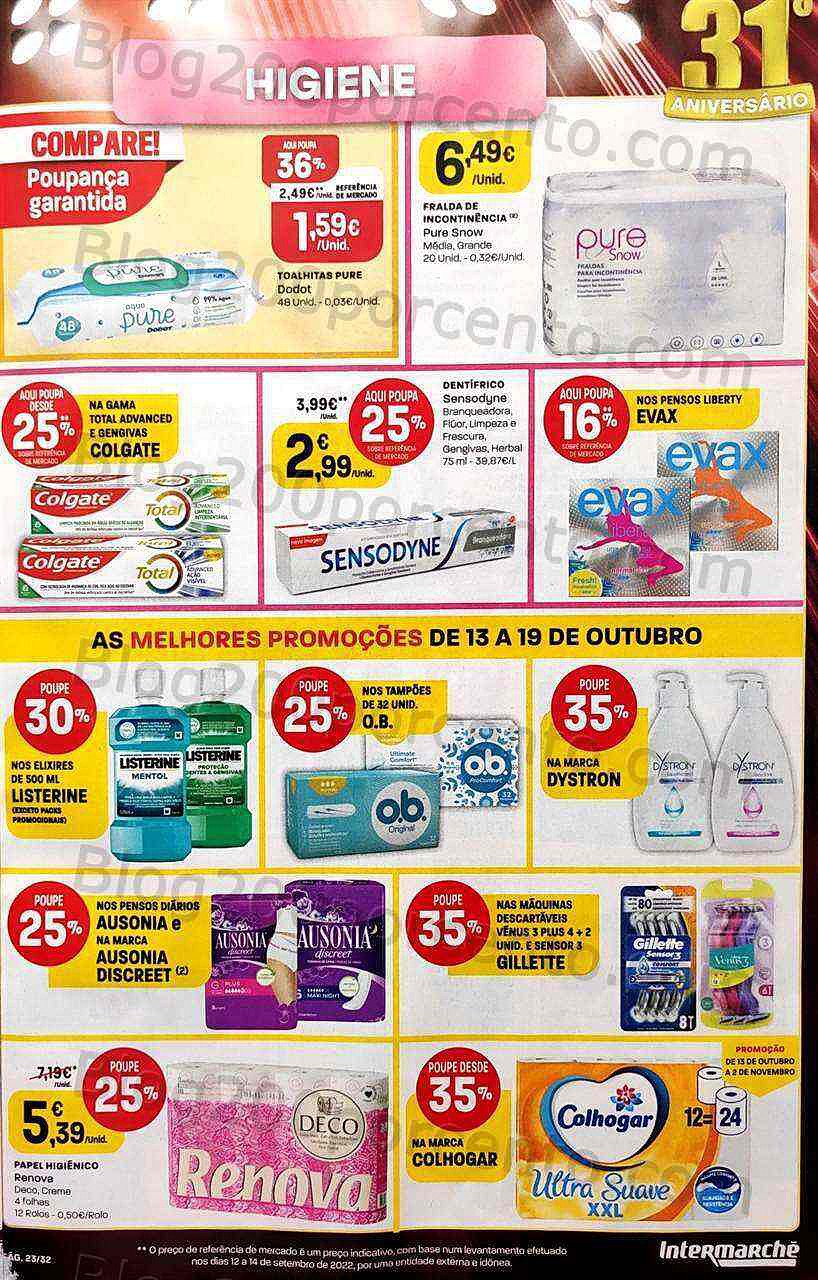 Antevisão Folheto INTERMARCHÉ Super Promoções de 13 a 19 outubro