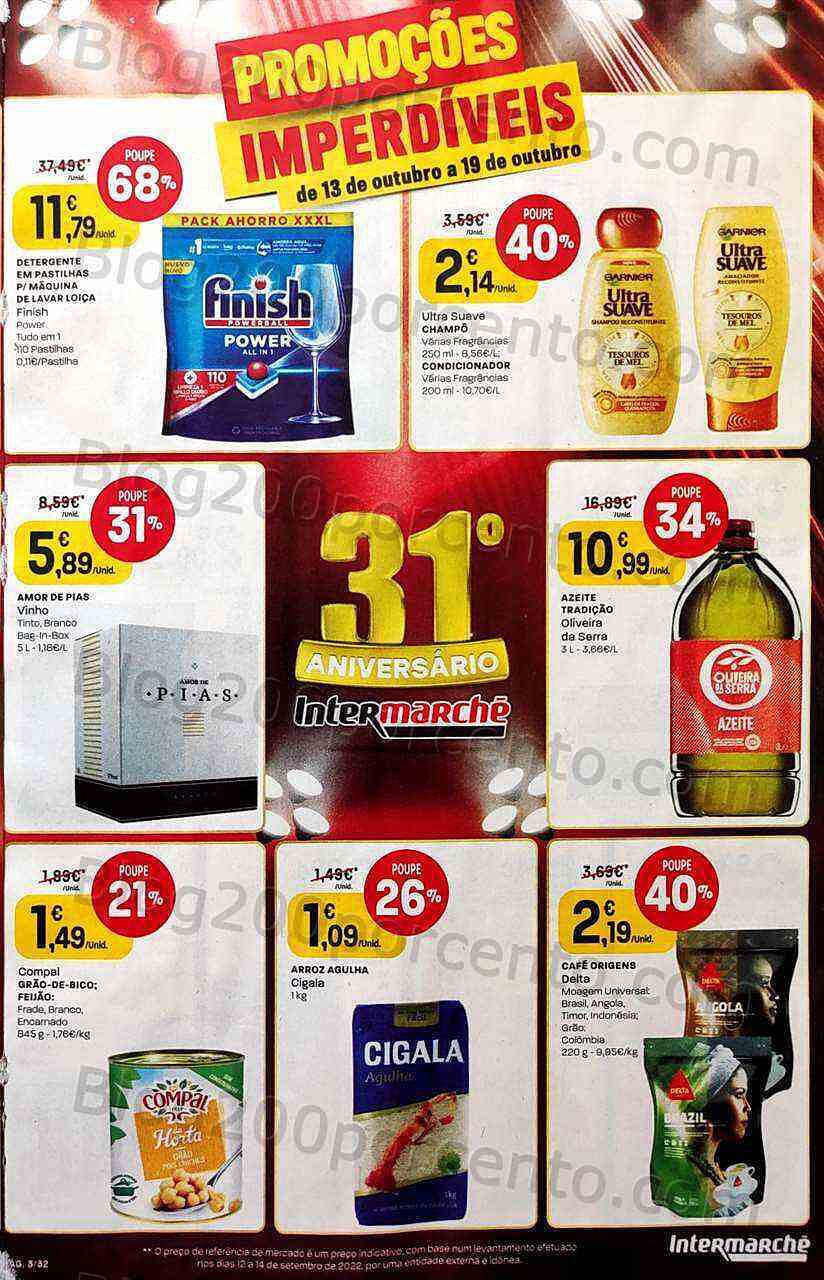 Antevisão Folheto INTERMARCHÉ Super Promoções de 13 a 19 outubro