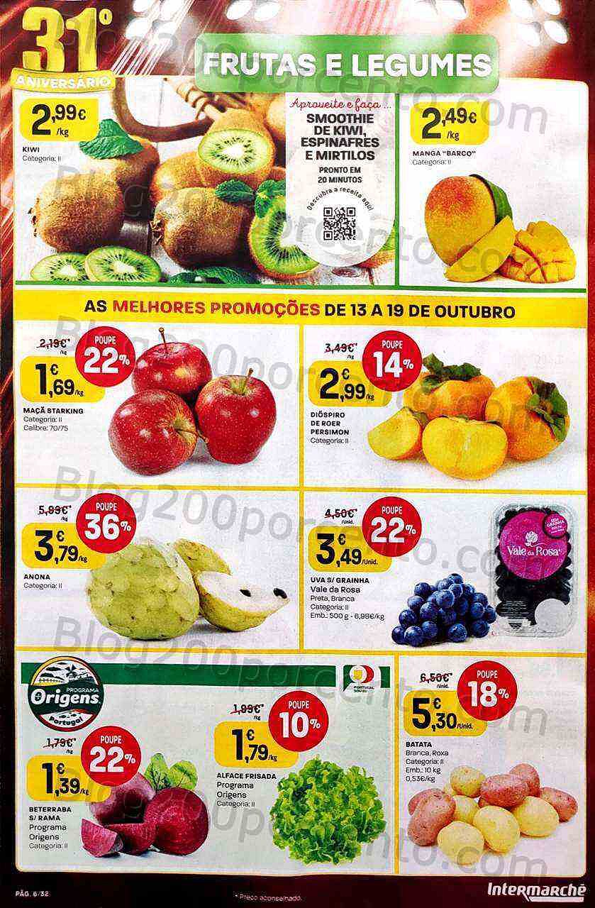 Antevisão Folheto INTERMARCHÉ Super Promoções de 13 a 19 outubro