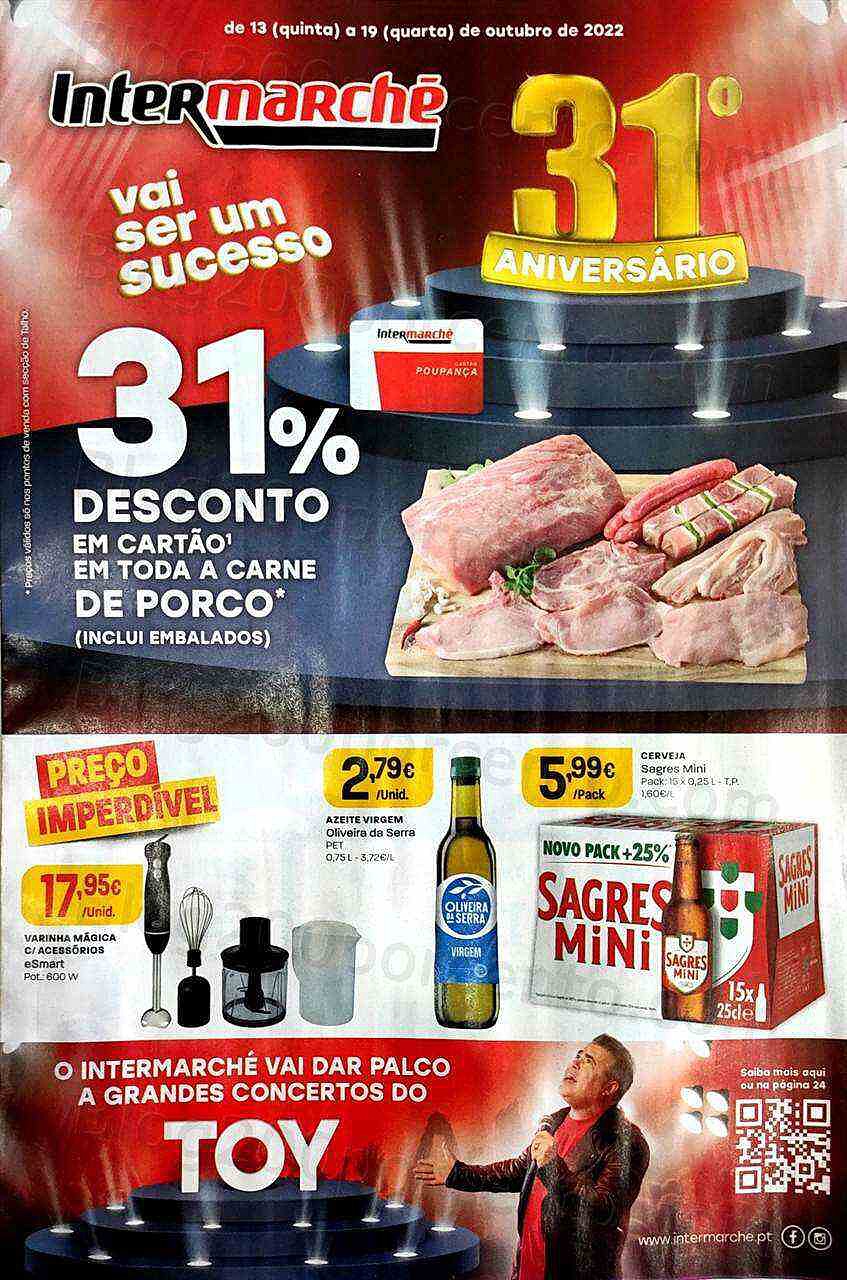 Antevisão Folheto INTERMARCHÉ Contact Promoções de 13 a 19 outubro
