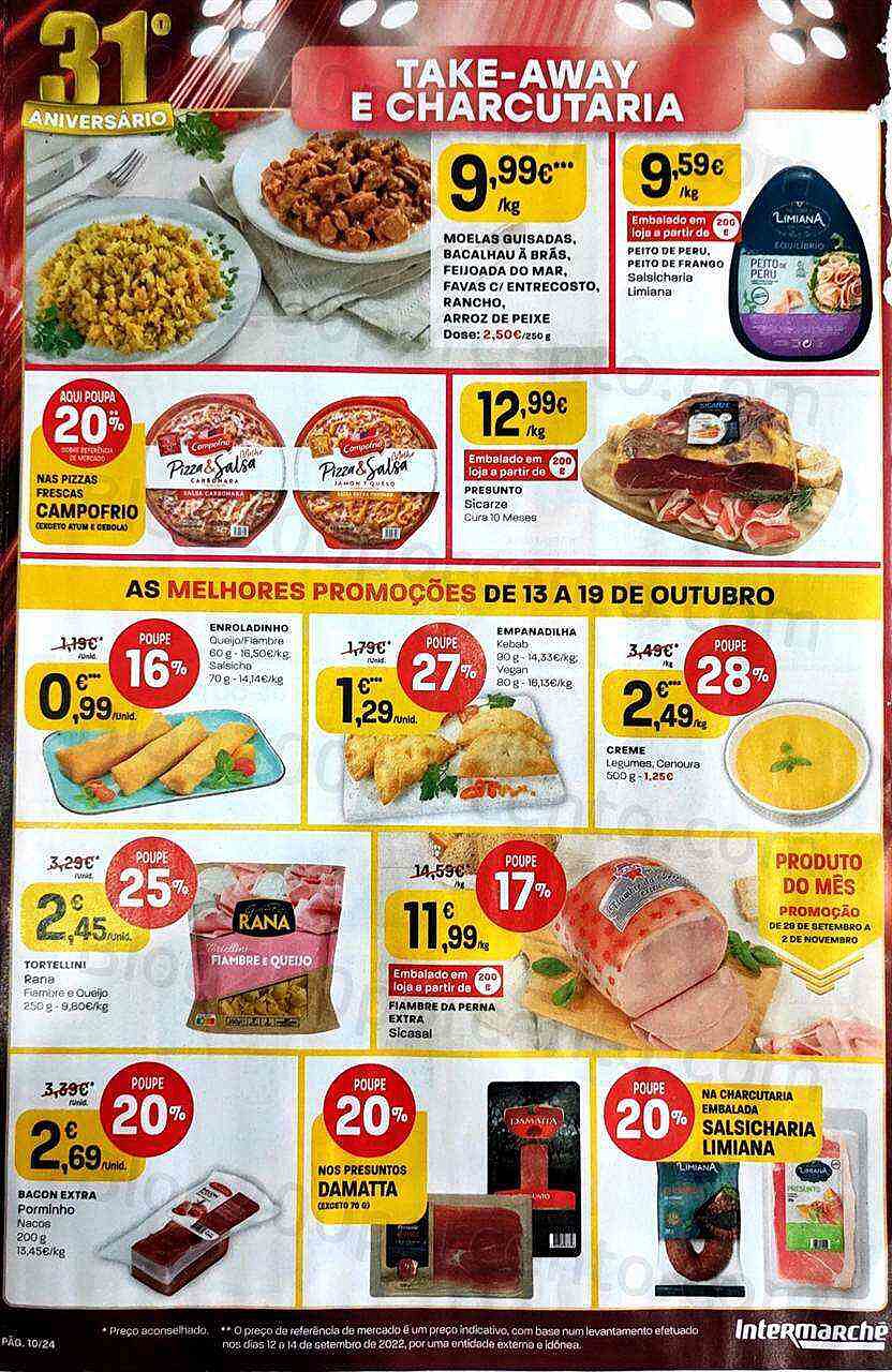 Antevisão Folheto INTERMARCHÉ Contact Promoções de 13 a 19 outubro