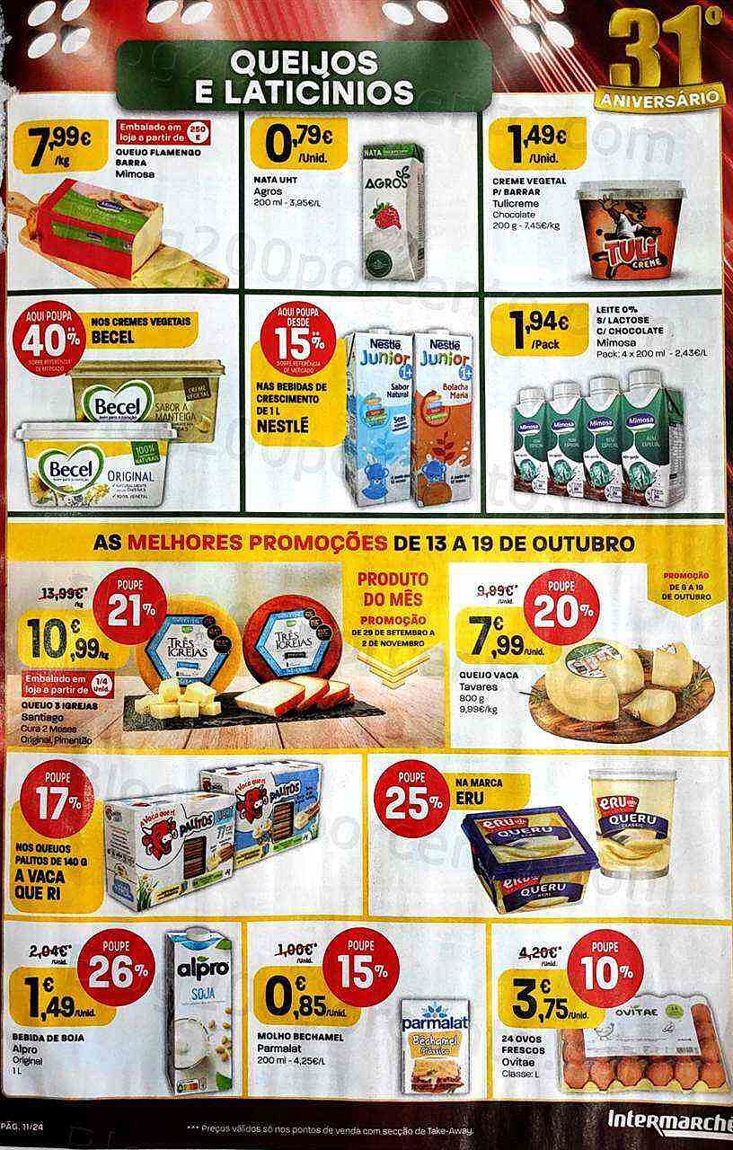 Antevisão Folheto INTERMARCHÉ Contact Promoções de 13 a 19 outubro