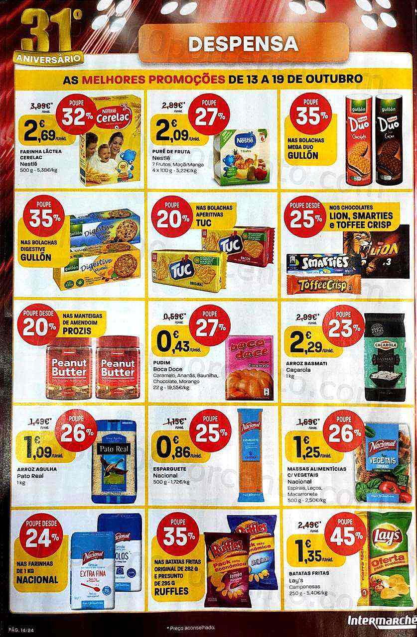 Antevisão Folheto INTERMARCHÉ Contact Promoções de 13 a 19 outubro
