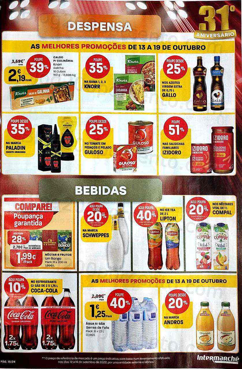 Antevisão Folheto INTERMARCHÉ Contact Promoções de 13 a 19 outubro